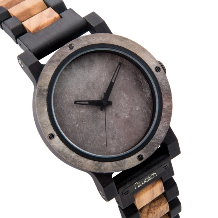 zegarek-drewniany-niwatch-stone-marmur-brazowy-i-drewno-dalbergia czarnodrzew-i-oliwka-5.jpg