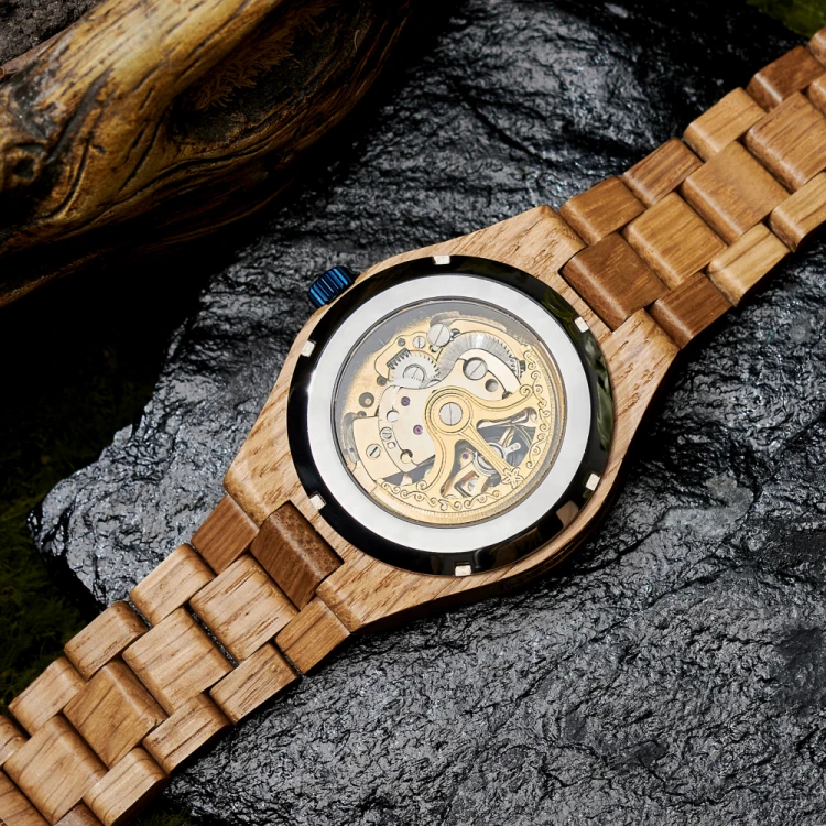 Zegarek Niwatch drewniany Automatic  Eclipse Blue-tyl.jpg