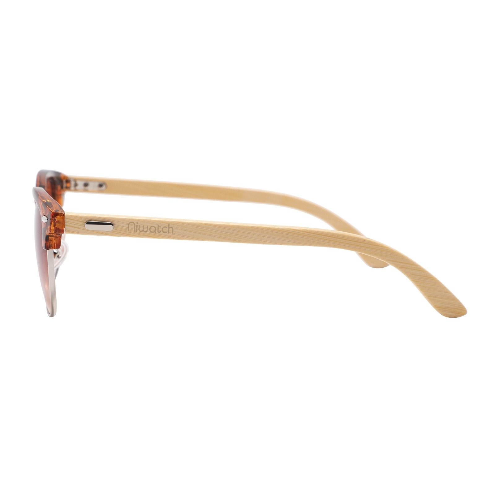 Drewniane okulary przeciwsłoneczne Niwatch Lynx Brown