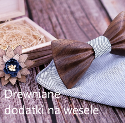 Drewniane dodatki na wesele - hit czy kit?