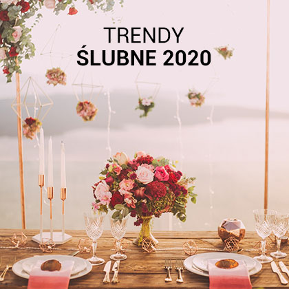 Weselne trendy 2020. To będzie modne!